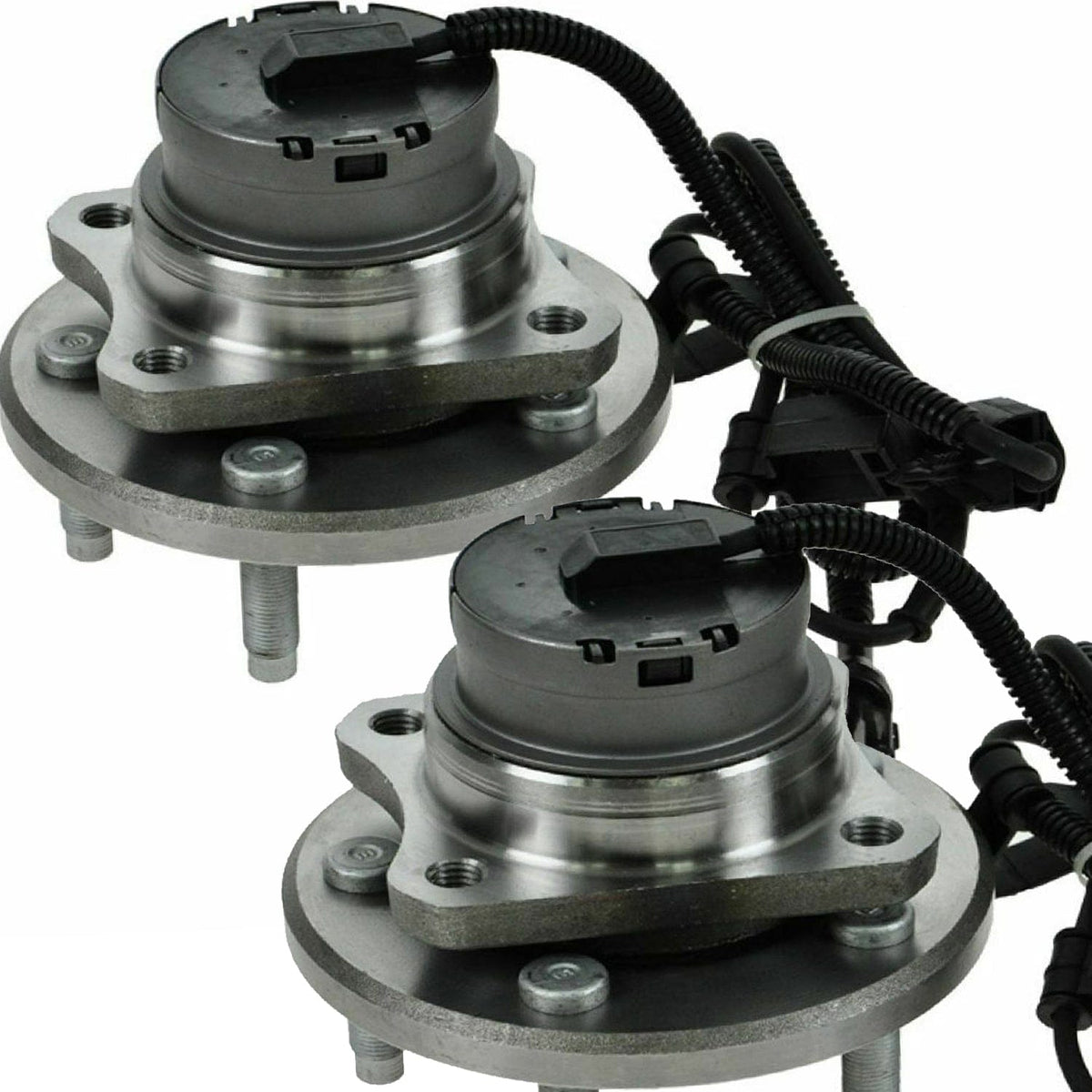 MotorbyMotor (2WD) Front Wheel Bearing for Ford Crown Victoria/Lincoln Town Car/Mercury Grand Marquis, Mercury Marauder [w/ABS, 2WD RWD]-2Pack