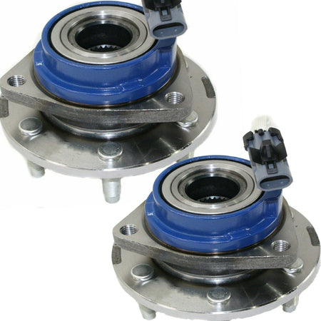 Front Wheel Bearing Fit 2004-2009 Cadillac SRX, w/ABS Wheel Hub 6 Lugs AWD, 513198 (2 Pack)