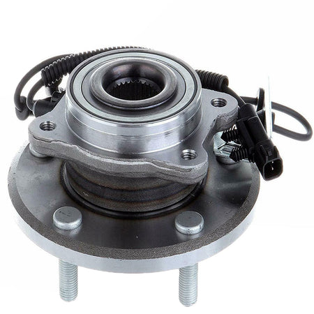 Front Wheel Bearing Fit Chrysler Town & Country, Dodge Grand Caravan, Ram C/V, Volkswagen Routan Wheel Hub w/ABS 5 Lugs, 513273 (2 Pack)