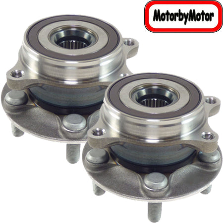 MotorbyMotor Front Wheel Bearing for Lexus CT200H, Toyota Prius, Toyota Prius Plug-In Wheel Hub w/5 Lugs-513287 (2 Pack)