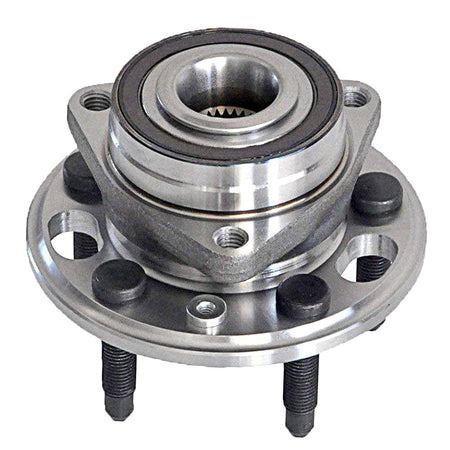 MotorbyMotor 513288 Rear Wheel Bearing and Hub Assembly w/5 Lugs for Cadillac XTS, Buick Lacrosse Regal Allure, Chevy Malibu Impala, Saab 9-5 Hub Bearing (w/ABS Magnetic Ring)-2 Pack