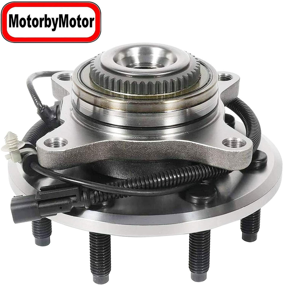MotorbyMotor Front Wheel Bearing Hub Assembly Compatible with 2011-2014 Ford F-150 Hub Bearing w/7 Lugs w/ABS-513326