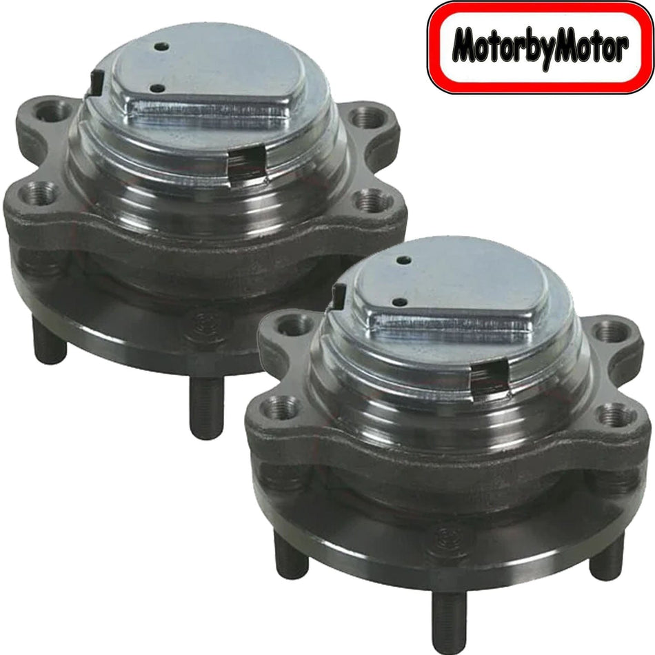 MotorbyMotor Front Wheel Bearing for Infiniti EX35 EX37 FX35 FX37 G25 G35 G37 M35 M35H M37 M45 M56 Q40 Q50 Q60 Q70 Q70L QX50 QX70 370Z-513334 (2Pack)