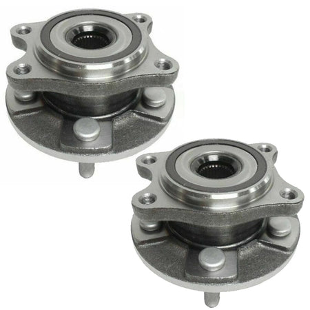 Front Wheel Bearing Fit 2008-2016 Lexus LS600h, 2009-2016 Lexus LS460 Wheel Hub w/5 Lugs, 513351 (2 Pack)