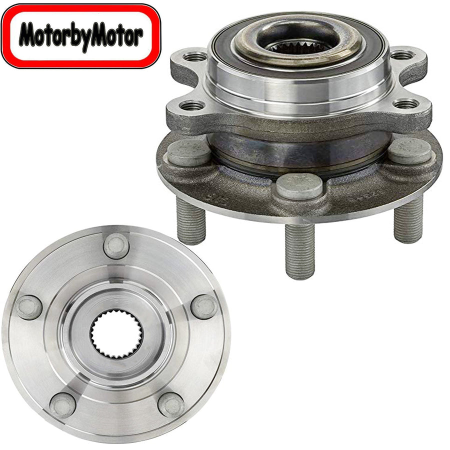 Wheel Bearing for Ford Edge Fusion, Lincoln Continental MKX MKZ Wheel Hub w/ABS, 5 Lugs-513394 (2 Pack)