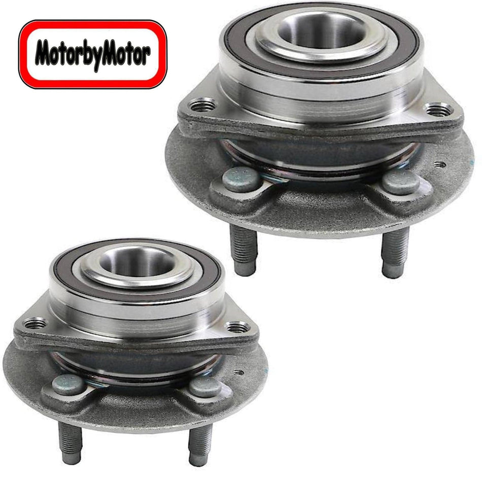 Front Wheel Bearing for Buick Cascada Envision Lacrosse Regal Sportback Regal Tourx, Chevrolet Malibu Wheel Hub w/5 Lugs-513398 (2 Pack)