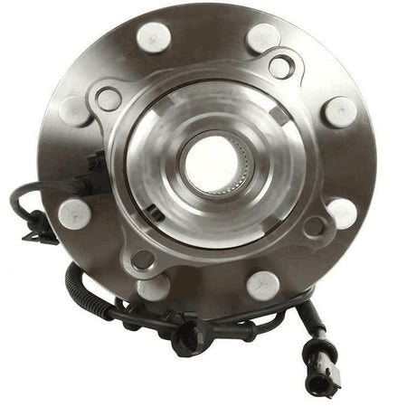 Front Wheel Bearing Fit 2000-2004 Ford F-250 F-350 Super Duty, 2000-2002 Ford Excursion Wheel Hub w/ABS 8 Lugs, 4WD, 515020 (2 Pack)