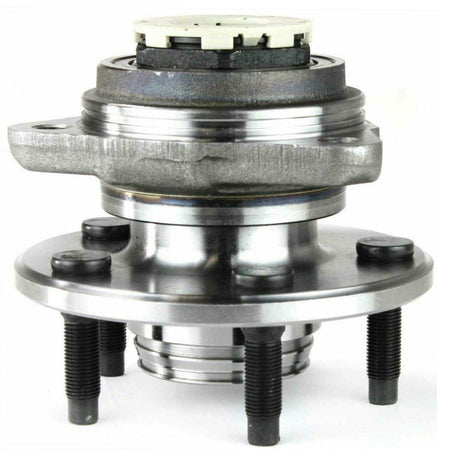 Front Wheel Bearing Fit 1998-2000 Mazda B3000 B4000, Ford Ranger Wheel Hub 5 Lugs 4WD, w/Rear ABS, 515026 (2 Pack)