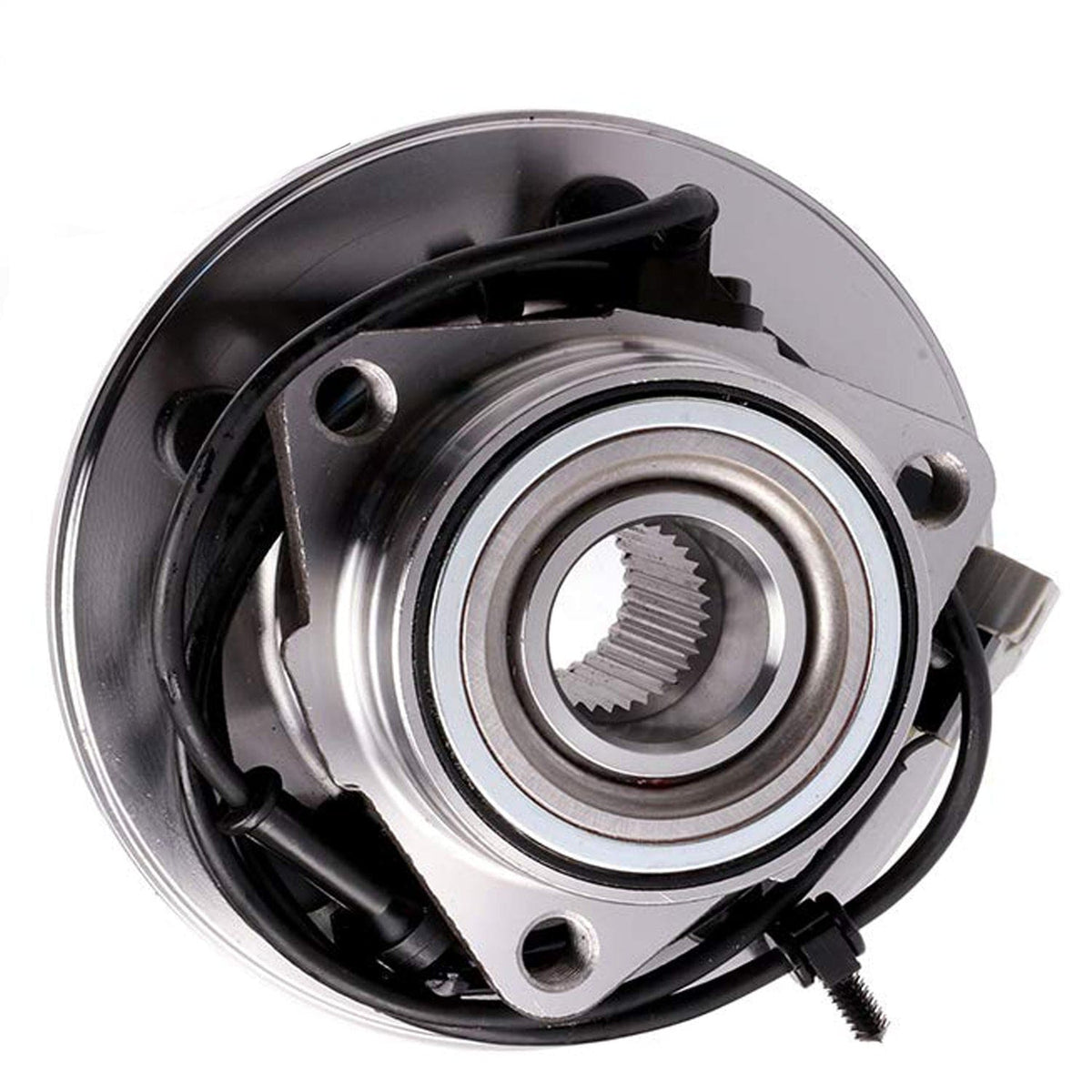 Front Wheel Bearing Fit 2000 2001 Dodge Ram 1500 Pickup Wheel Hub w/ABS, 5 Lugs, 4WD 515039 (2 Pack)