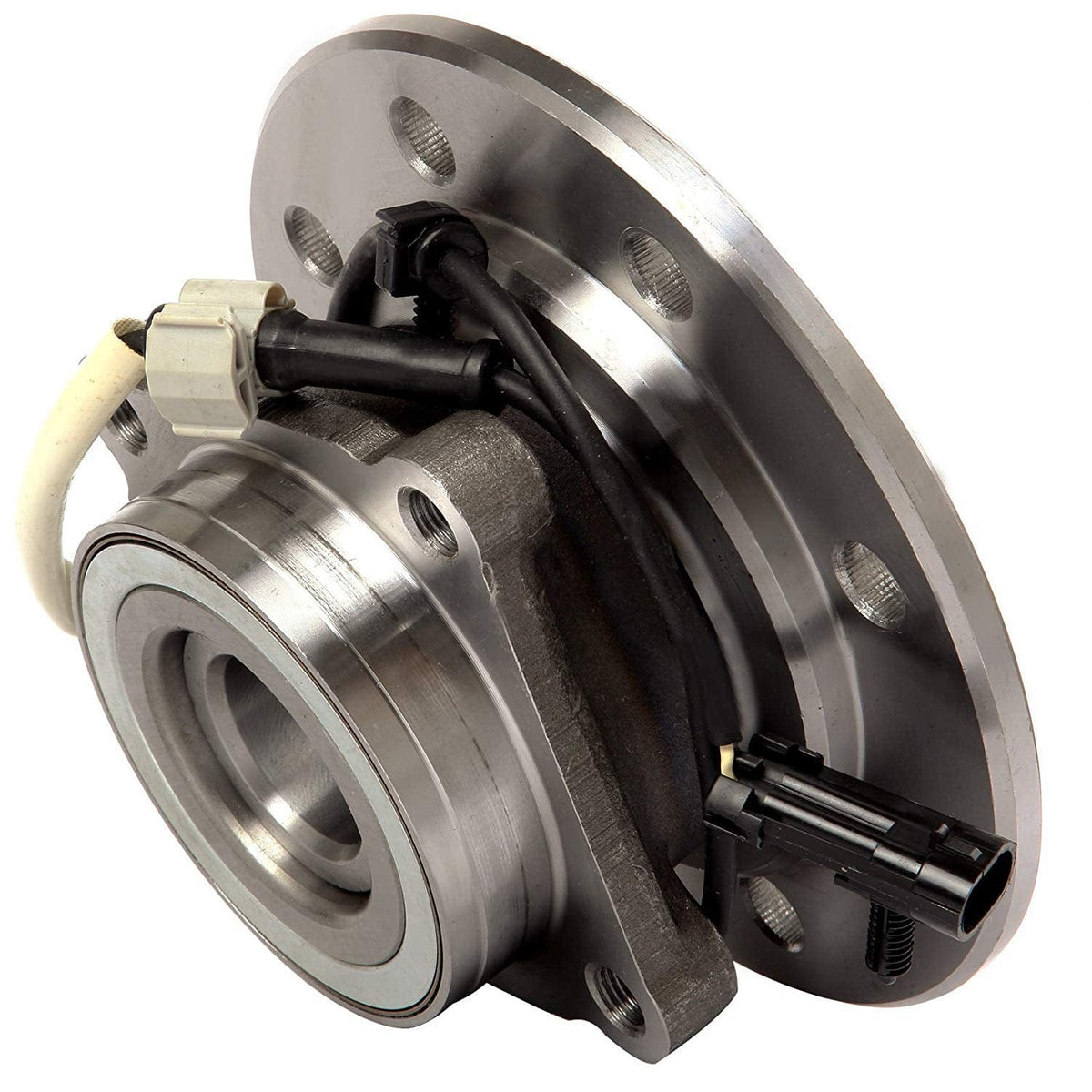 Front Wheel Bearing Fit Chevrolet K1500 K2500 K3500 Pickup Suburban, GMC K1500 K2500 K3500 Pickup Suburban Wheel Hub w/ABS 8 Lugs 4WD, 515041 (2 Pack)