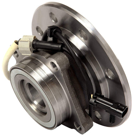 Front Wheel Bearing Fit Chevrolet K1500 K2500 K3500 Pickup Suburban, GMC K1500 K2500 K3500 Pickup Suburban Wheel Hub w/ABS 8 Lugs 4WD, 515041 (2 Pack)