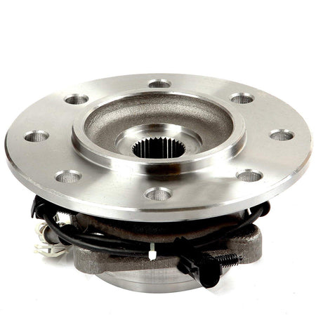 Front Wheel Bearing Fit Chevrolet K1500 K2500 K3500 Pickup Suburban, GMC K1500 K2500 K3500 Pickup Suburban Wheel Hub w/ABS 8 Lugs 4WD, 515041 (2 Pack)