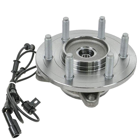 Front Wheel Bearing Fit 2000-2006 Lincoln Navigator Ford Expedition Wheel Hub w/ABS 6-Lug 4WD, 515043 (2 Pack)