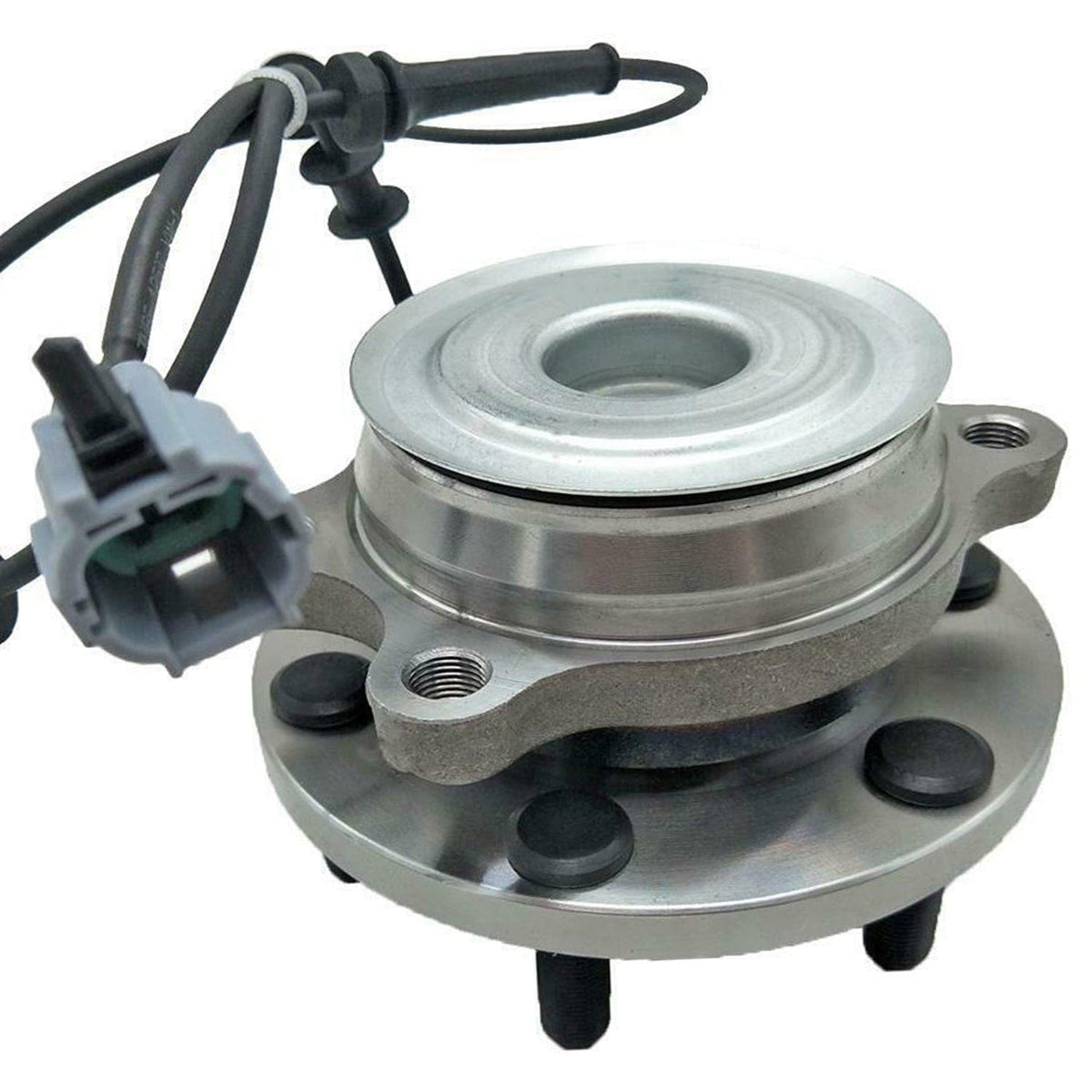 Front Wheel Bearing Fit 09-12 Suzuki Equator, 05-18 Nissan Frontier 05-12 Nissan Pathfinder 05-15 Nissan Xterra Wheel Hub 6 Lugs w/ABS RWD-515064