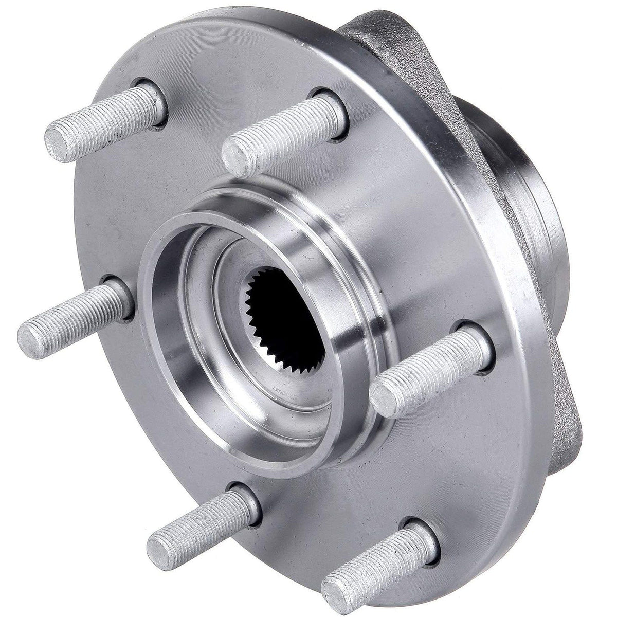 Front Wheel Bearing Fit Infiniti QX56, Nissan Armada Pathfinder Titan Wheel Hub w/6 Lugs w/ABS, 515066 (2 PACK)