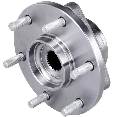 Front Wheel Bearing Fit Infiniti QX56, Nissan Armada Pathfinder Titan Wheel Hub w/6 Lugs w/ABS, 515066 (2 PACK)