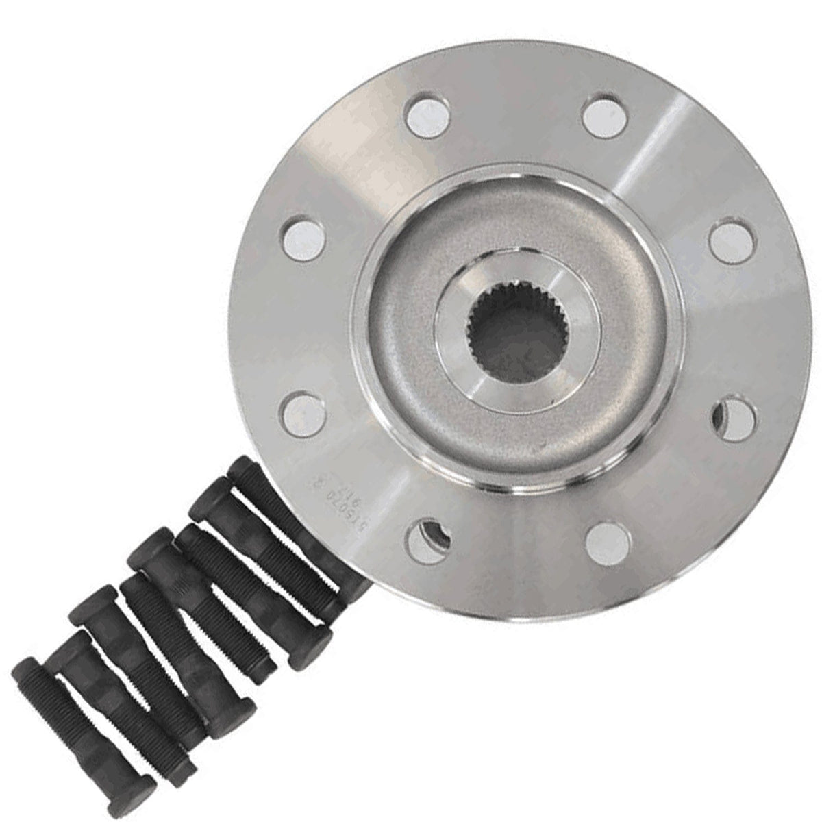 Front Wheel Bearing Fit 1994-1999 Dodge Ram 3500 Pickup Wheel Hub w/8 Lugs, 4WD, w/2ABS 515070 (2 Pack)