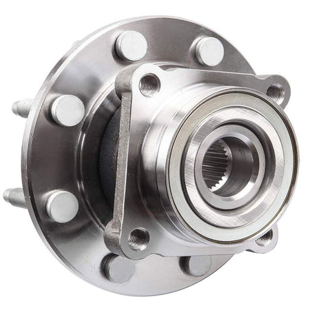 Front Wheel Bearing Fit GMC Sierra Silverado 1500 2500, Yukon XL Chevrolet Avalanche Suburan 2500 Wheel Hub w/ABS, 8 Lugs 2WD RWD, 515086  (2 Pack)
