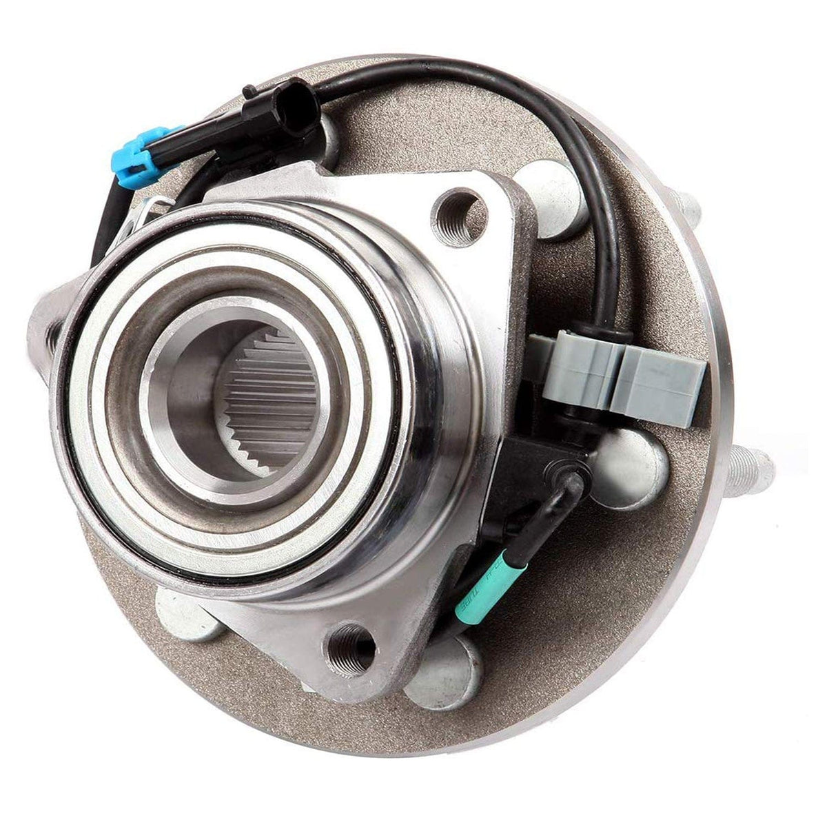 Front LH Wheel Bearing Fit 2003-2005 Chevrolet Astro GMC Safari Wheel Hub w/ABS, 6 Lugs AWD, Driver Left Side, 515091