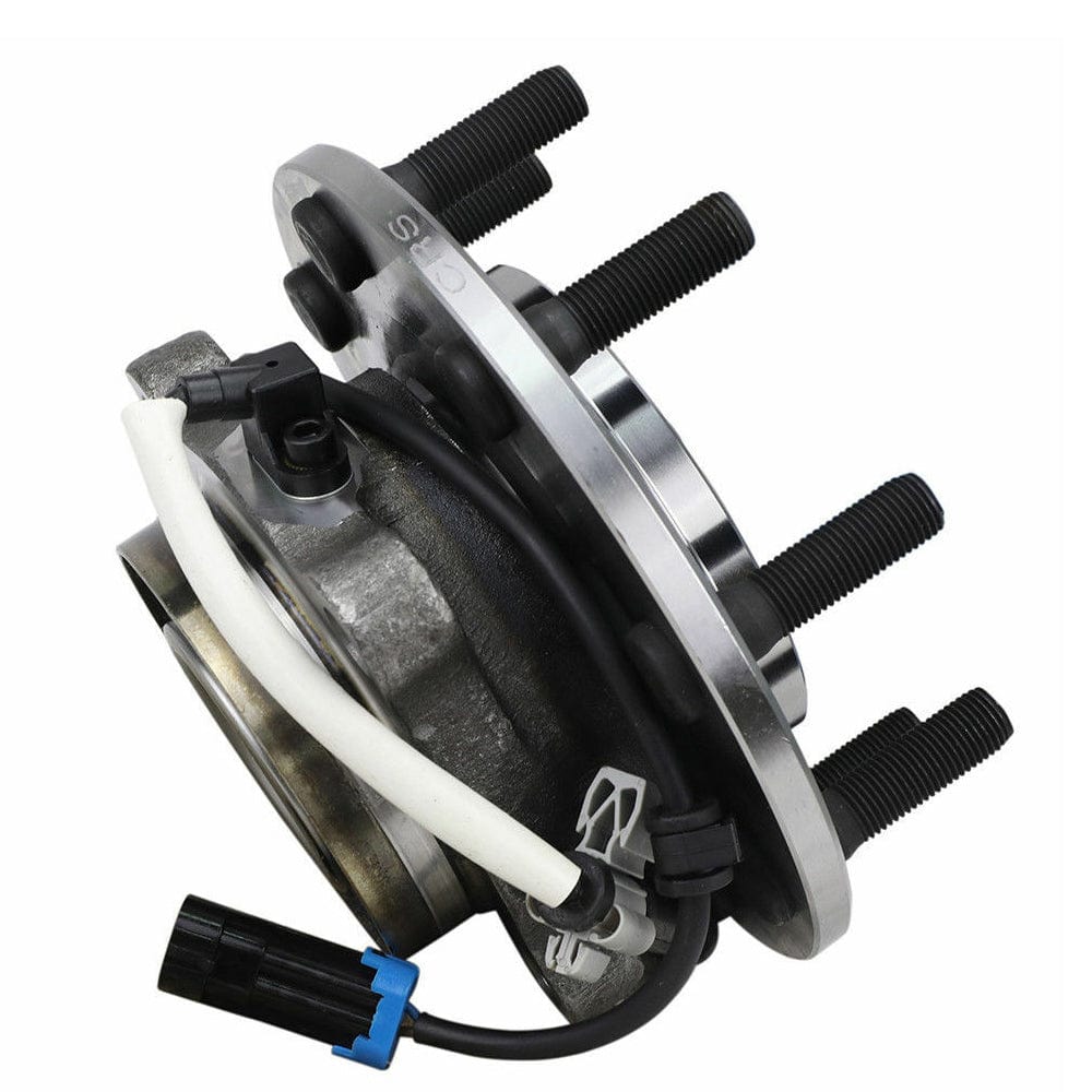 MotorbyMotor Front Wheel Bearing Fit GMC Sierra 3500, Chevy Silverado 3500 Wheel Hub 8 Lugs, w/ABS 515099  (2 Pack)