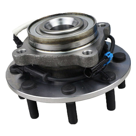MotorbyMotor Front Wheel Bearing Fit GMC Sierra 3500, Chevy Silverado 3500 Wheel Hub 8 Lugs, w/ABS 515099  (2 Pack)