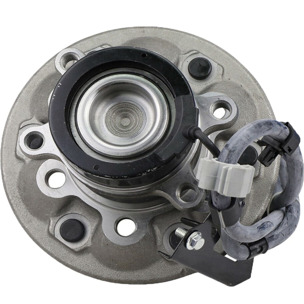 MotorbyMotor Front Wheel Bearing Fit 2006-2008 Isuzu I-280 I-290 I-370, 2004-2008 GMC Canyon Chevy Colorado Wheel Hub w/ABS, 6 Lugs,RB515104+RB515105