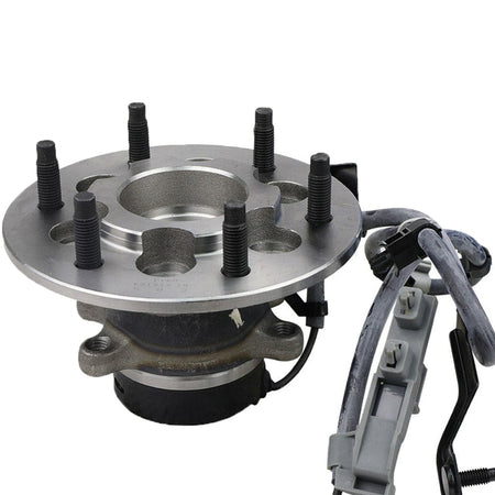 MotorbyMotor Front Wheel Bearing Fit 2006-2008 Isuzu I-280 I-290 I-370, 2004-2008 GMC Canyon Chevy Colorado Wheel Hub w/ABS, 6 Lugs,RB515104+RB515105