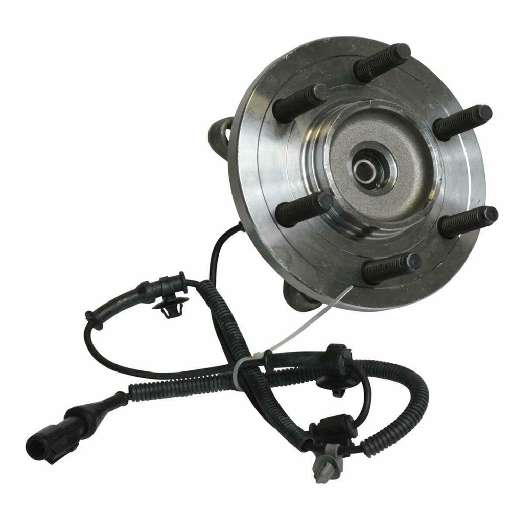Front Wheel Fit 2009 2010 Ford F-150 Wheel Hub  w/ABS 6 Lugs, 4WD, 515119 (2 Pack)