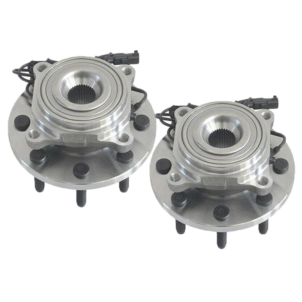 Front Wheel Bearing  Fit 2011 Ram 2500 3500 2009 2010 Dodge Ram 2500 3500 Pickup Wheel Hub  w/ABS,8 Lugs 4WD,515122 (2 PACK)