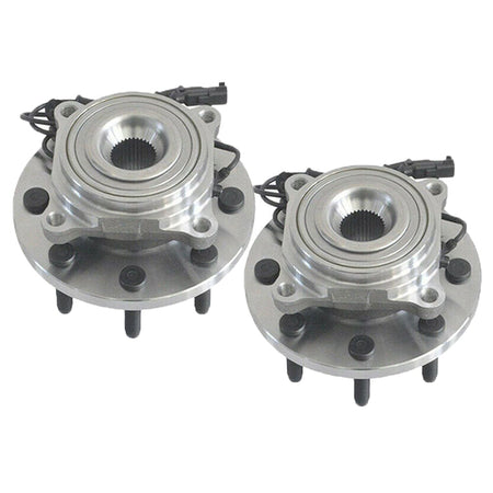 Front Wheel Bearing  Fit 2011 Ram 2500 3500 2009 2010 Dodge Ram 2500 3500 Pickup Wheel Hub  w/ABS,8 Lugs 4WD,515122 (2 PACK)