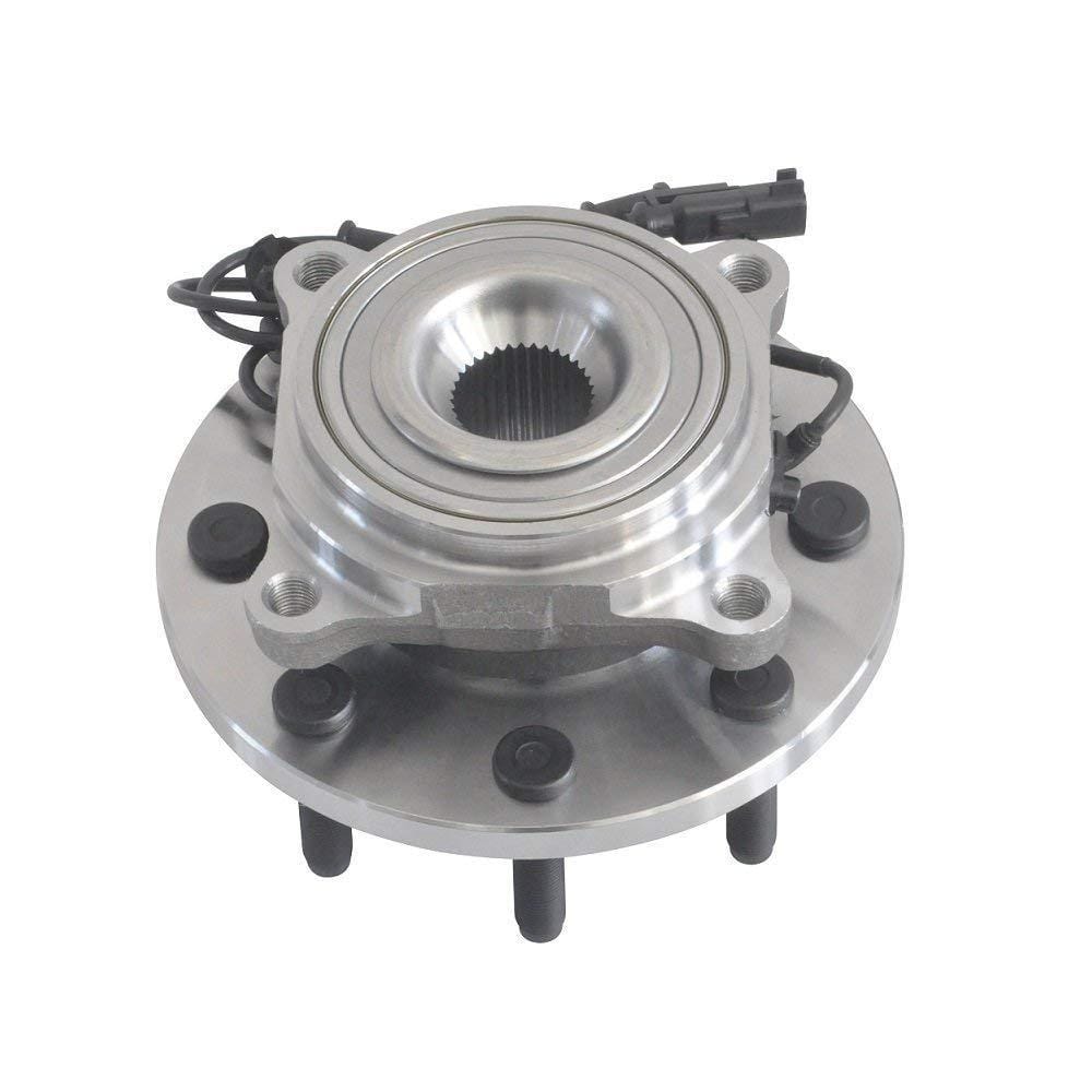 Front Wheel Bearing  Fit 2011 Ram 2500 3500 2009 2010 Dodge Ram 2500 3500 Pickup Wheel Hub  w/ABS,8 Lugs 4WD,515122 (2 PACK)