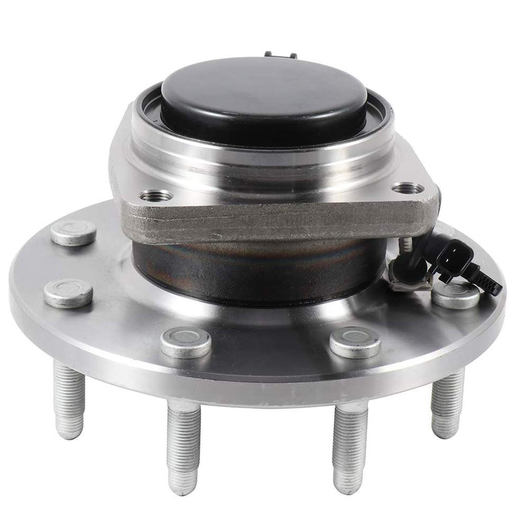 Front Wheel Bearing Fit Chevrolet Silverado 2500 3500, GMC Sierra 2500 3500 2011-2019 Wheel Hub w/ABS 8 Lugs, 2WD RWD, 515146 (2 Pack)