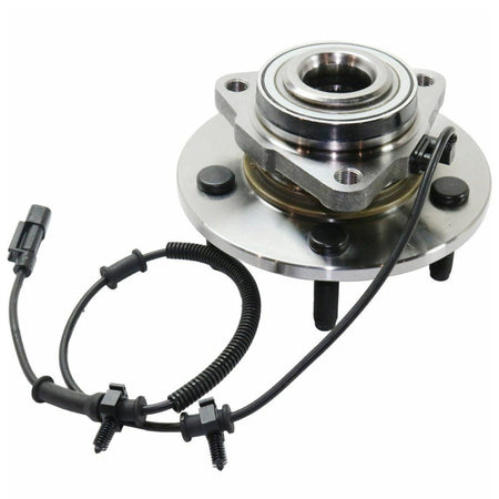 MotorbyMotor 515151  Front Wheel Bearing Fit 2012-2019 Ram 1500,  Classic Wheel Hub w/ABS, 5-Lugs (2 Pack)
