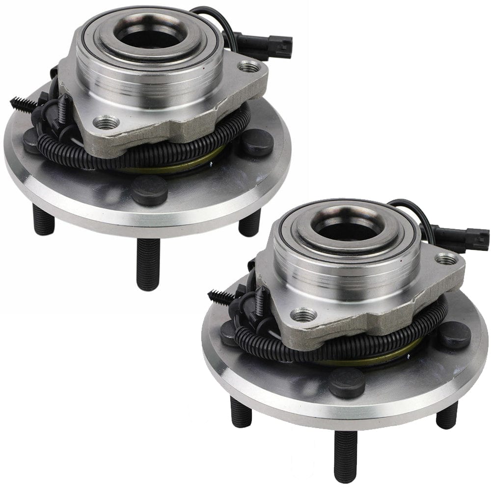 MotorbyMotor 515151  Front Wheel Bearing Fit 2012-2019 Ram 1500,  Classic Wheel Hub w/ABS, 5-Lugs (2 Pack)