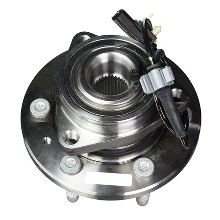 MotorbyMotor Front Wheel Bearing Fit Chevy GMC Cadillac-6 Lugs w/ABS,4WD，515160 (Set of 2)