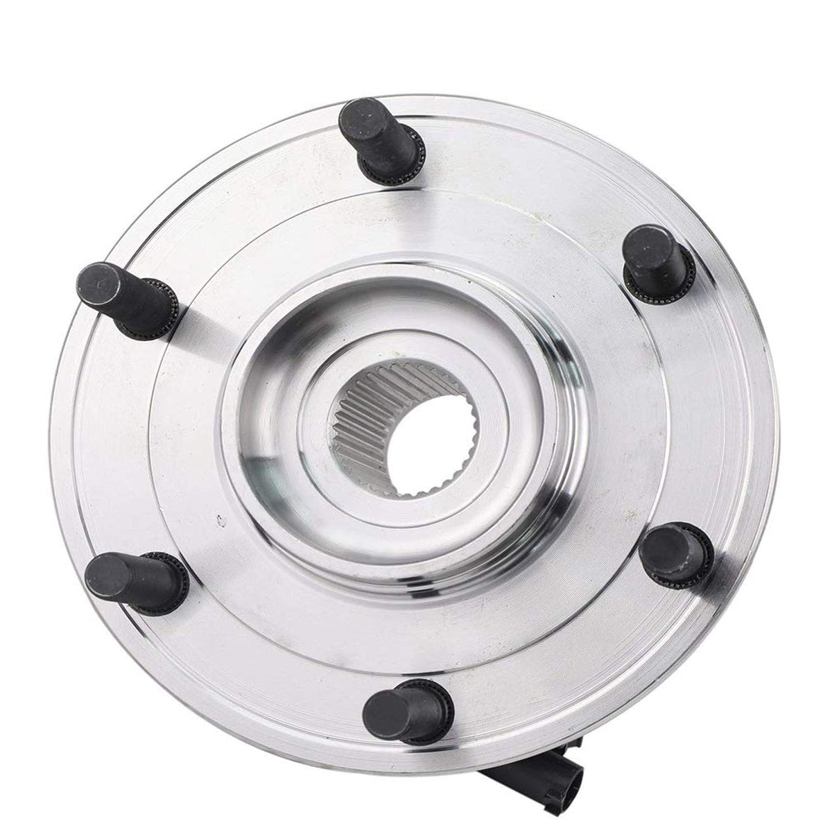 MotorbyMotor Rear Wheel Bearing and Hub Assembly Fit 2012-2015 Nissan Armada Wheel Hub (2 Pack) w/ABS 6 Lugs-541014