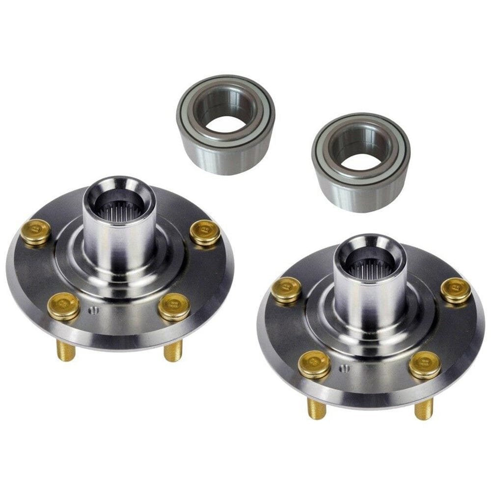 Front Wheel bearing Fit 2002-2010 Chrysler PT Cruiser, 2002-2005 Dodge Neon Hub Bearing (2 Pack) 5 Lugs, FWD, 930-300  510058