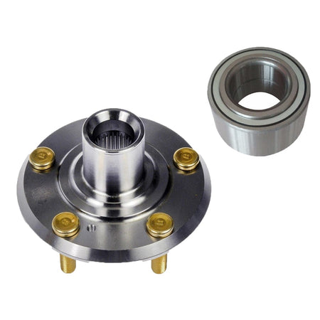 Front Wheel Bearing Fit 2000-2010 Chrysler PT Cruiser, 2002-2005 Dodge Neon Wheel Hub with 5 Lugs, 930-300, 510058