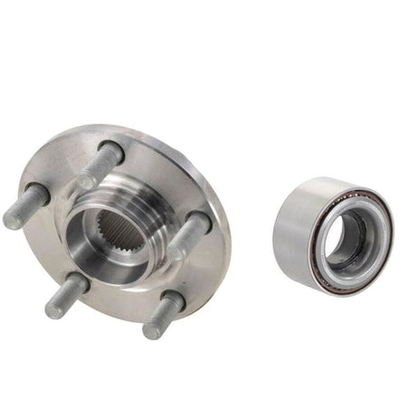 Front Wheel Hub Bearing Bearing Assembly Fit Subaru BAJA Forester Impreza Legacy Outback Hub Bearing (2 Pack) w/5 Lugs, Replace 930-501, 517008