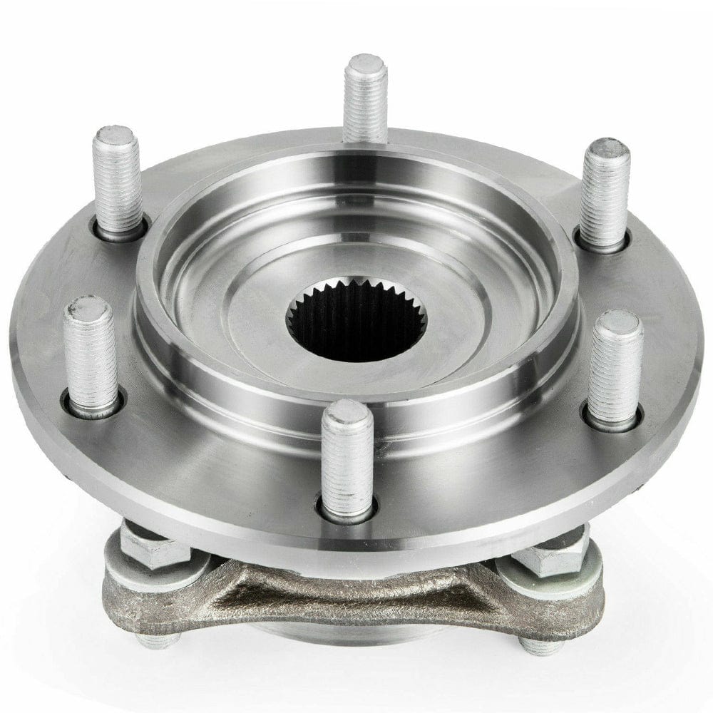 MotorbyMotor Front Wheel Bearing and Hub Assembly with 6 Lugs Fits for Lexus GX460 GX470,Toyota 4Runner FJ Cruiser Tacoma Low-Runout OE Directly Replacement Hub Bearing-2 Pack