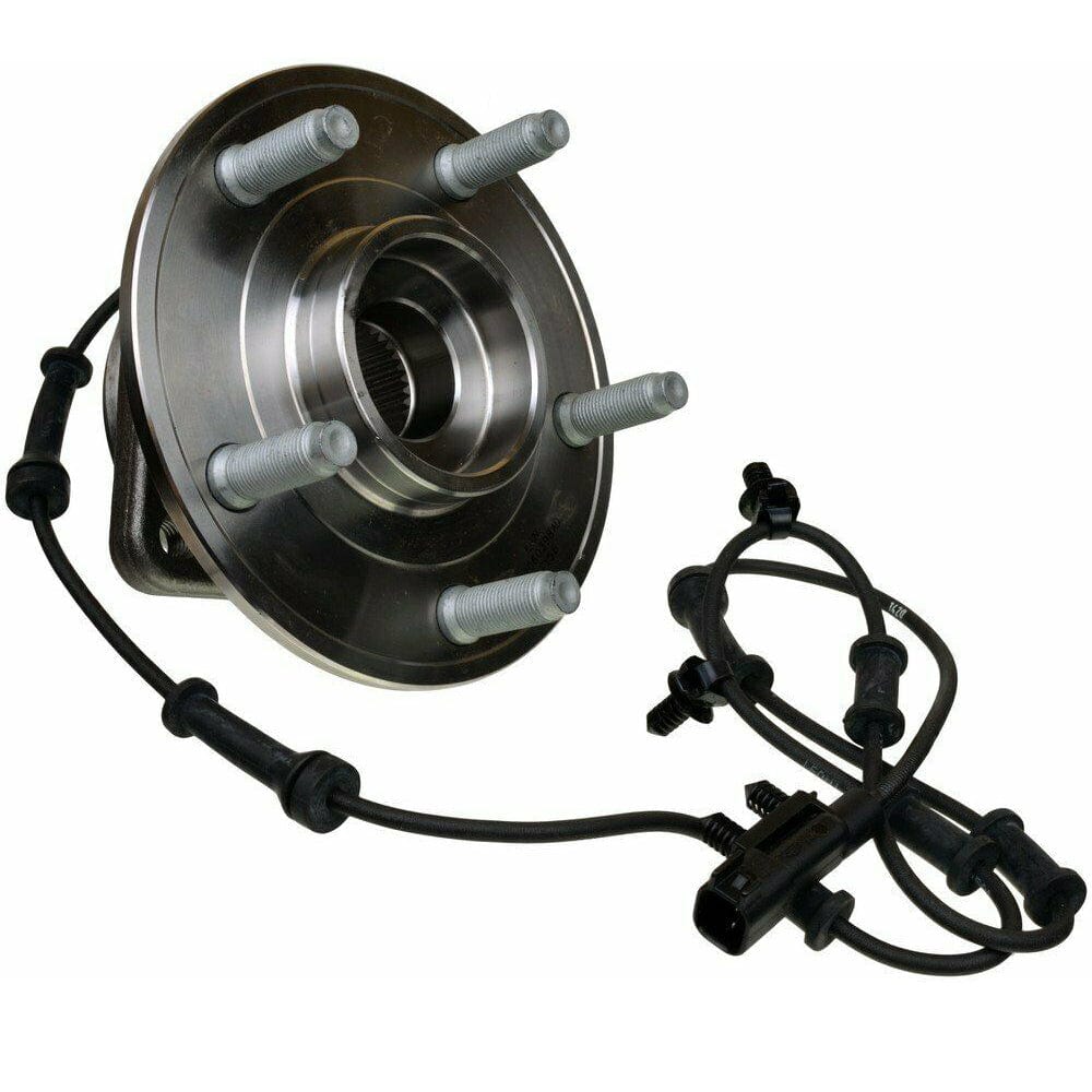 MotorbyMotor Front Wheel Bearing for Jeep Wrangler JK, Jeep Wrangler Wheel Hub w/ABS 5 Lugs 4WD, HA590482