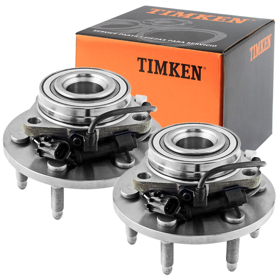 Timken SP500300 Wheel Bearing Hub Assembly Fits Chevrolet Express 1500 4WD (2 PACK)