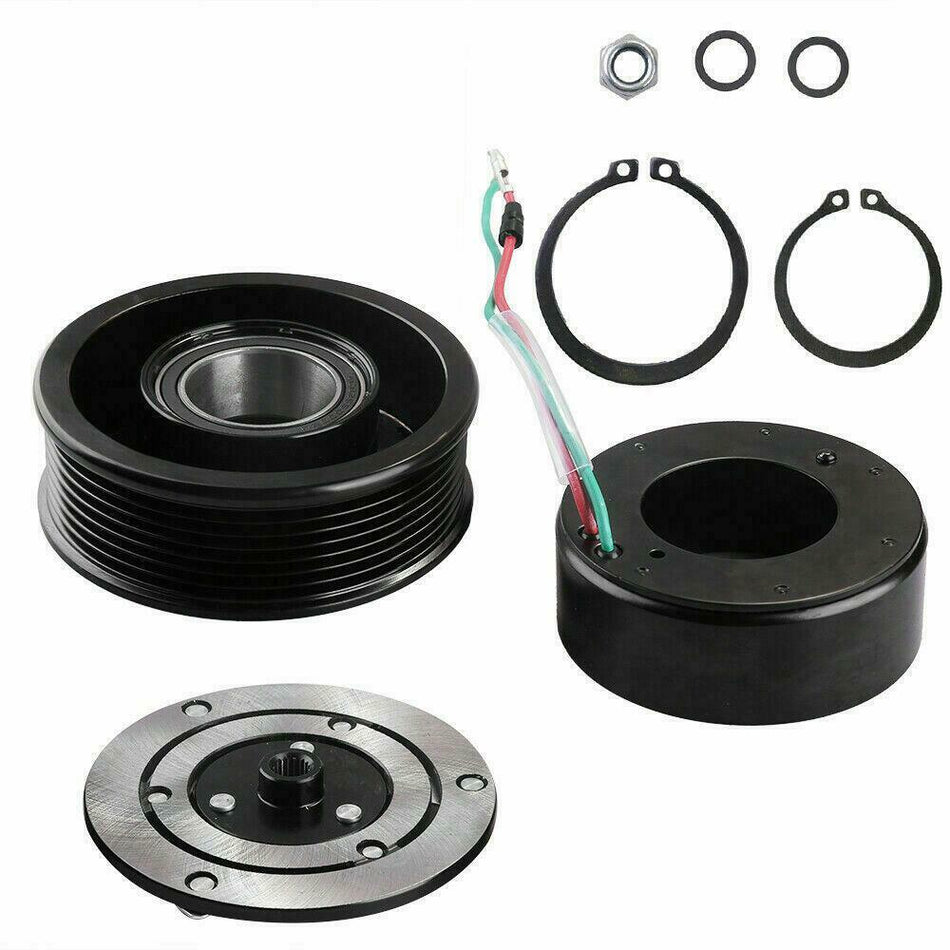 A/C AC Compressor Clutch Kit Pulley Coil Fits 2002-2006 Honda CR-V 4 CYL 2.4L
