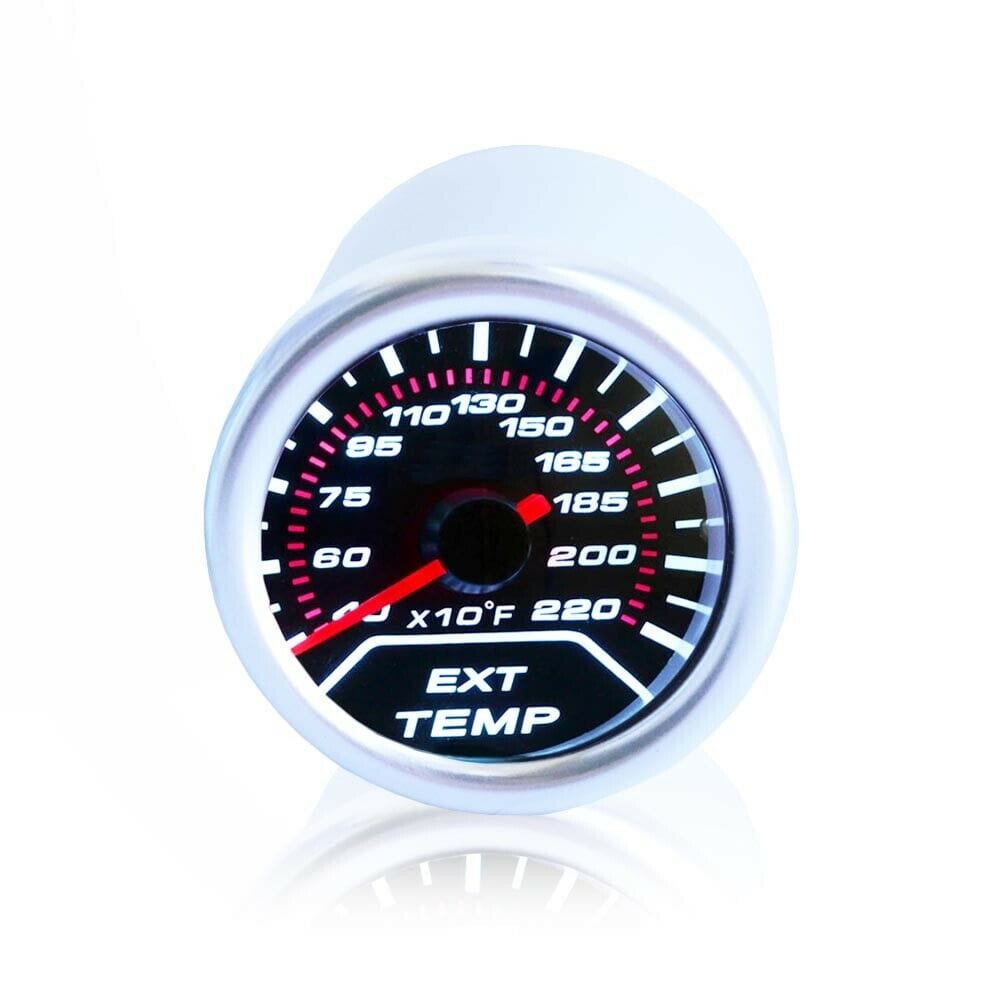 2'' 52mm Digital LED Exhaust Gas Temp Gauge EGT Temperature Meter with Sensor
