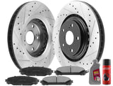 Front Brake rotors & brake pads for Toyota Highlander Sienna Lexus LEXUS RX350