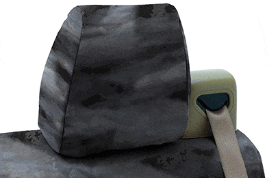SKANDA A-TACS Tactical Camo Canvas Seat Covers by Coverking!