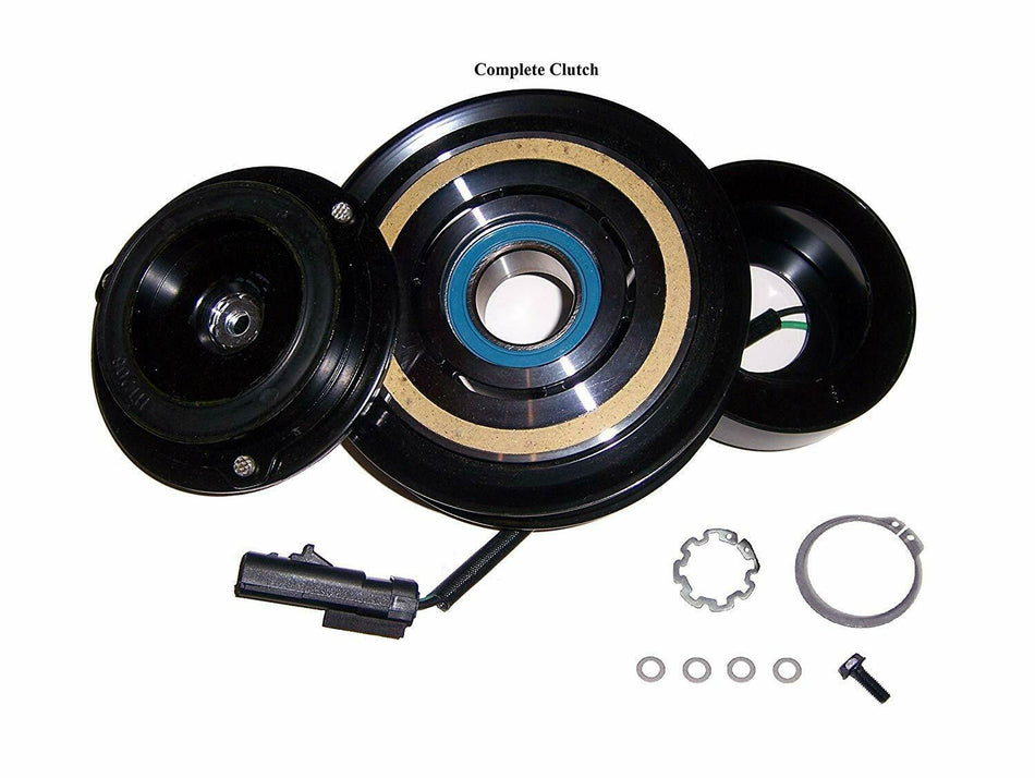 A/C Compressor Clutch Kit Pulley Coil fits for 2004-2007 Dodge Dakota 3.7L&4.7L