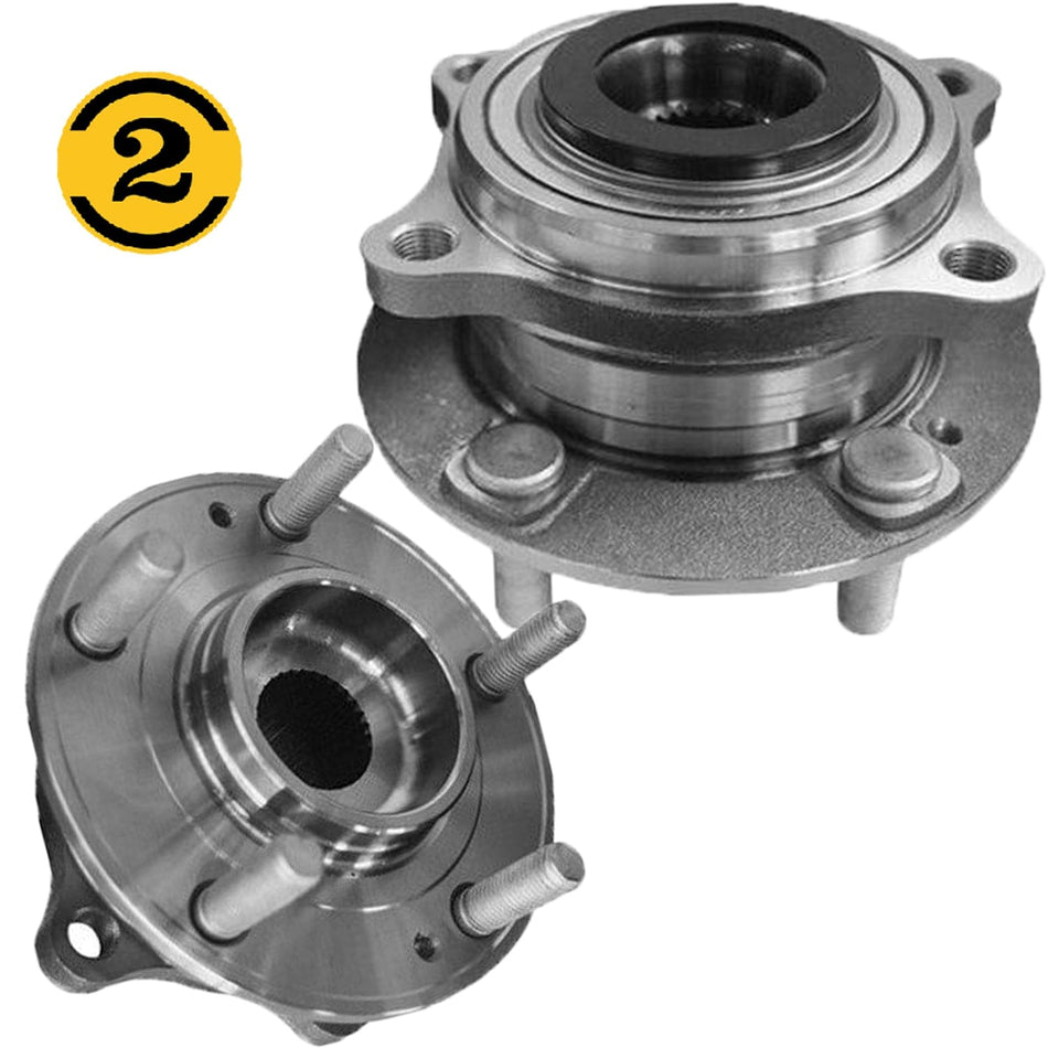 Front Wheel Hub Bearing Pair For 2016 2017-2019 Hyundai Sonata Tucson Kia Optima