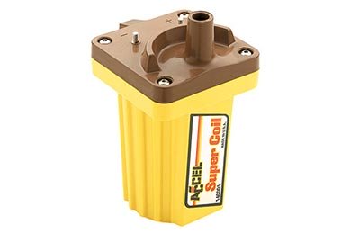 Accel Universal Super Coil - Lowest Price on Accel SuperCoil Ignition Coils - Accel Yellow Coils for Electronic & Breakerless Ignition Systems