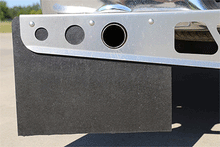 Load image into Gallery viewer, Rockstar Hitch Mounted Mud Flaps - ROCKSTAR Dually Mud Flaps &amp; Splash Guards